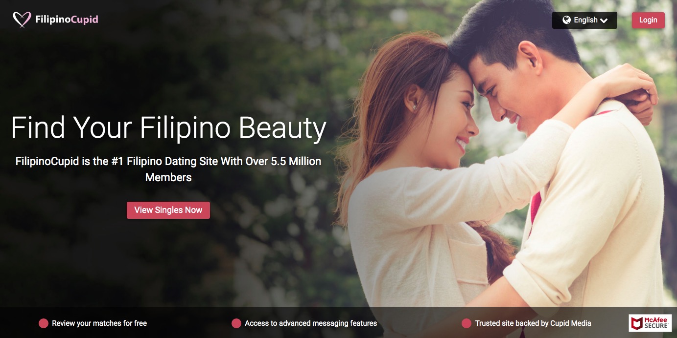 FilipinoCupid main page